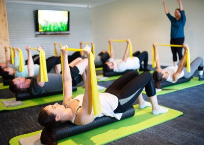 Group Mat Pilates class