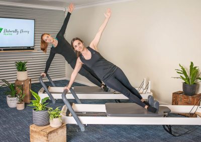 Reformer Pilates Exercise