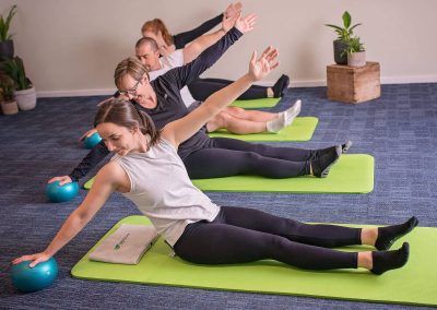 Group Mat Pilates Class