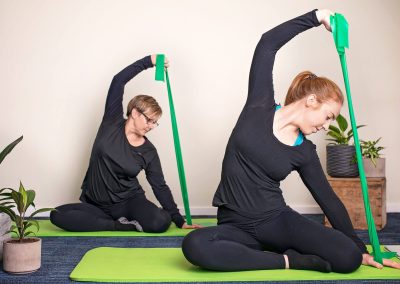 Pilates Theraband Exercise